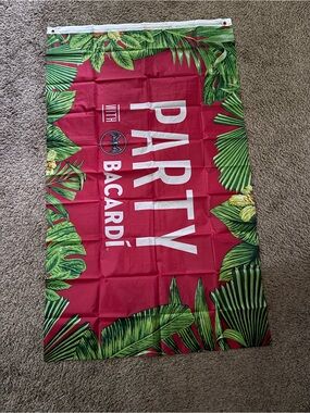 Bacardi Party flag banner